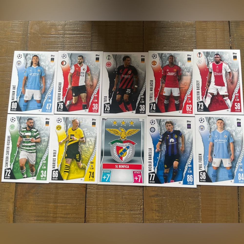 Topps Soccer Trading Cards (10 packs)
